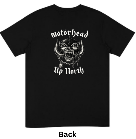 MOTORHEAD — Up North NZ Apparel
