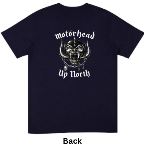MOTORHEAD — Up North NZ Apparel