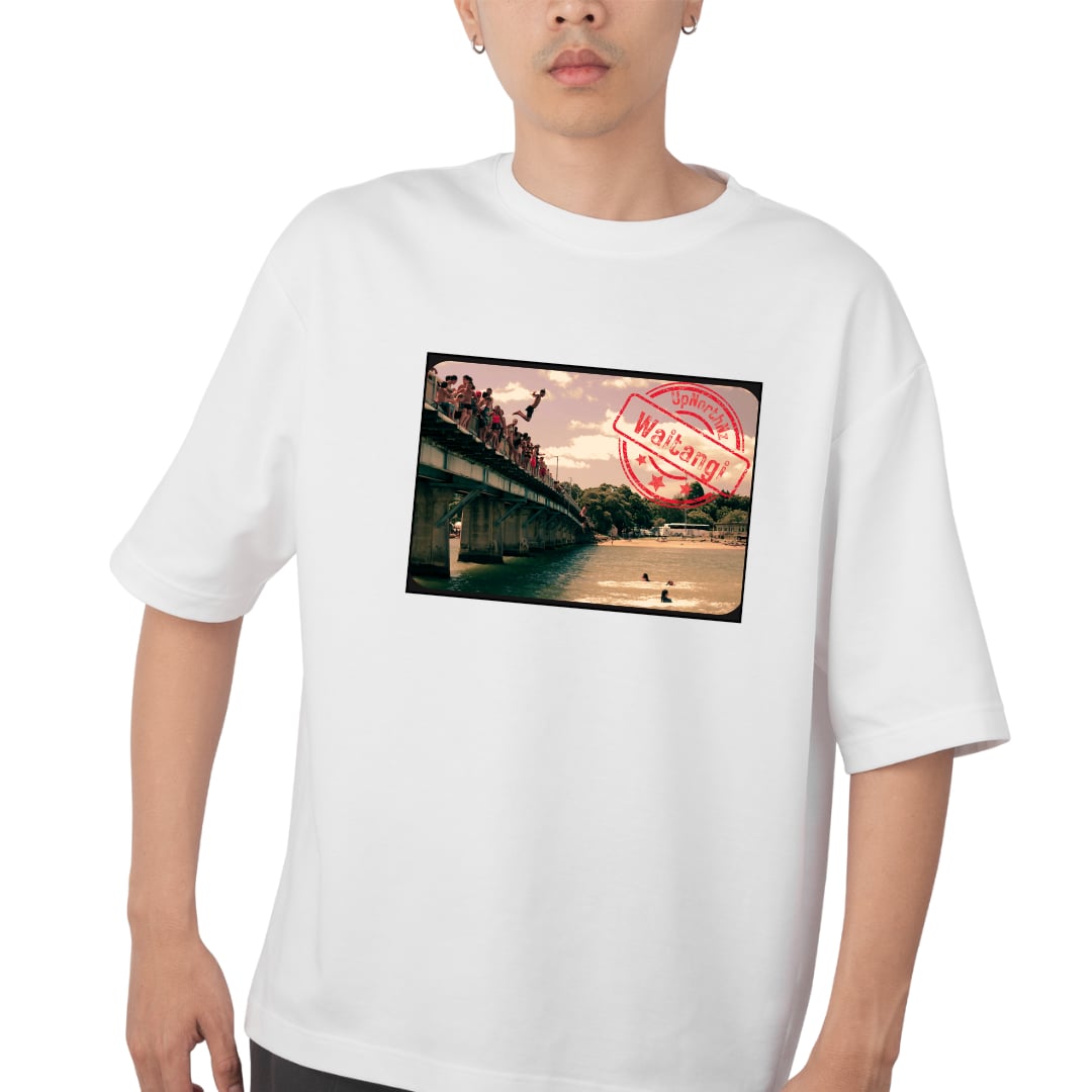 Waitangi Bridge Tee - Waitangi Sale